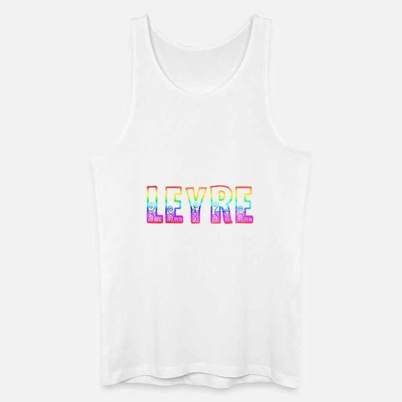 leyre rs regenbogen - Männer Bio Tank Top - Weiß