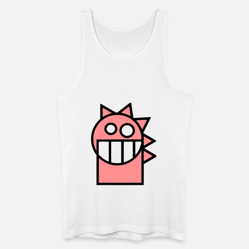 Drachen - Männer Bio Tank Top - Weiß