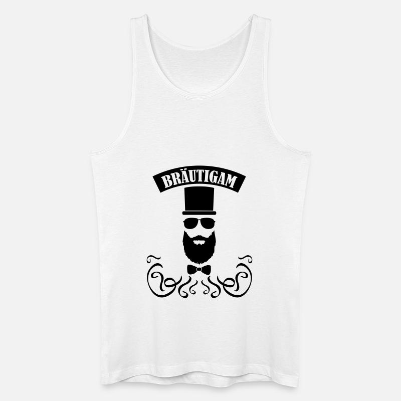 braeutigam - Männer Bio Tank Top - Weiß