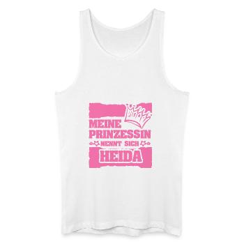 Maiden name Heida - Men’s Organic Tank Top - white - Front