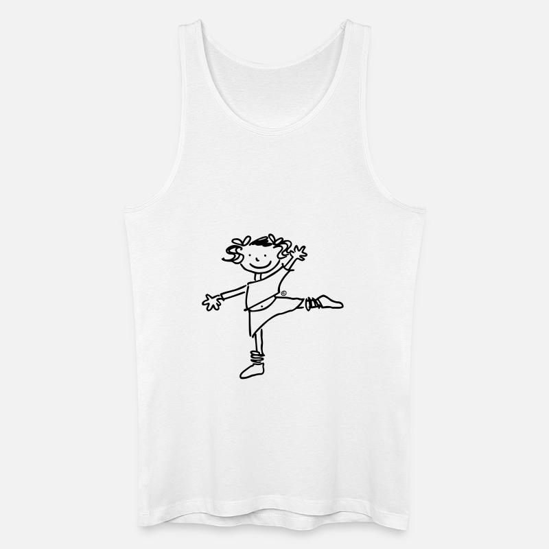 Einfach Arabesqua - Männer Bio Tank Top - Weiß