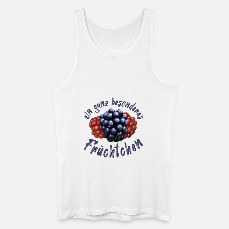 Früchtchen Bengel Göre - Männer Bio Tank Top - Weiß