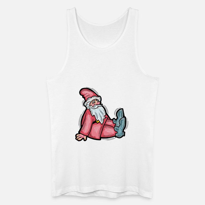 Weihnachtsmann - Männer Bio Tank Top - Weiß