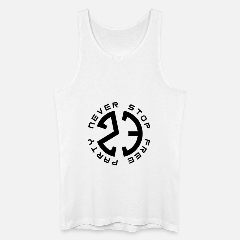 nsfp - Männer Bio Tank Top - Weiß