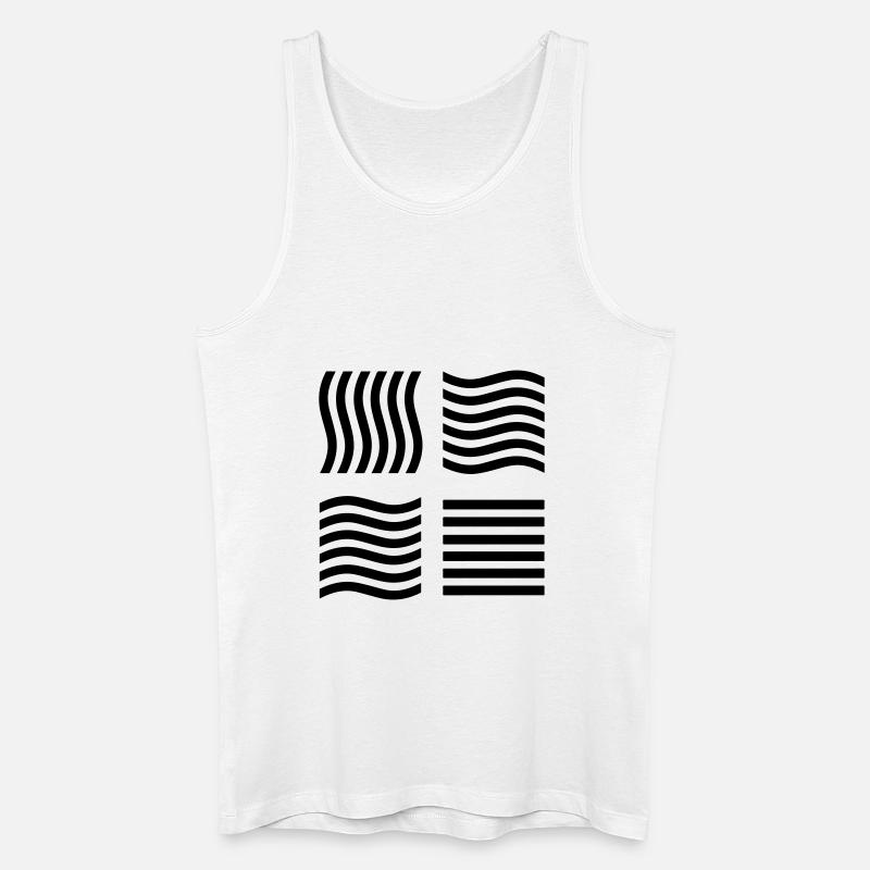 The Fifth Element - Männer Bio Tank Top - Weiß
