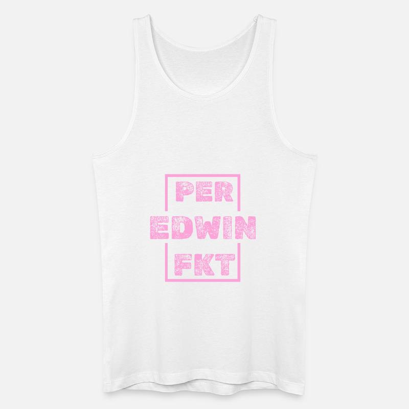 Edwin Edwin - Männer Bio Tank Top - Weiß