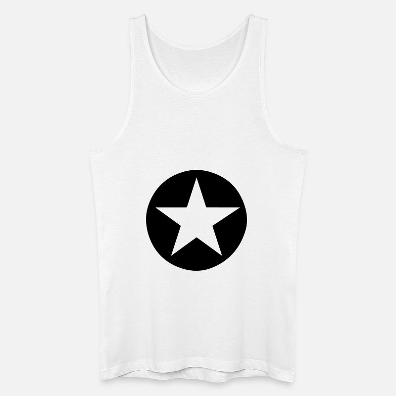 Stern Sternchen - Männer Bio Tank Top - Weiß