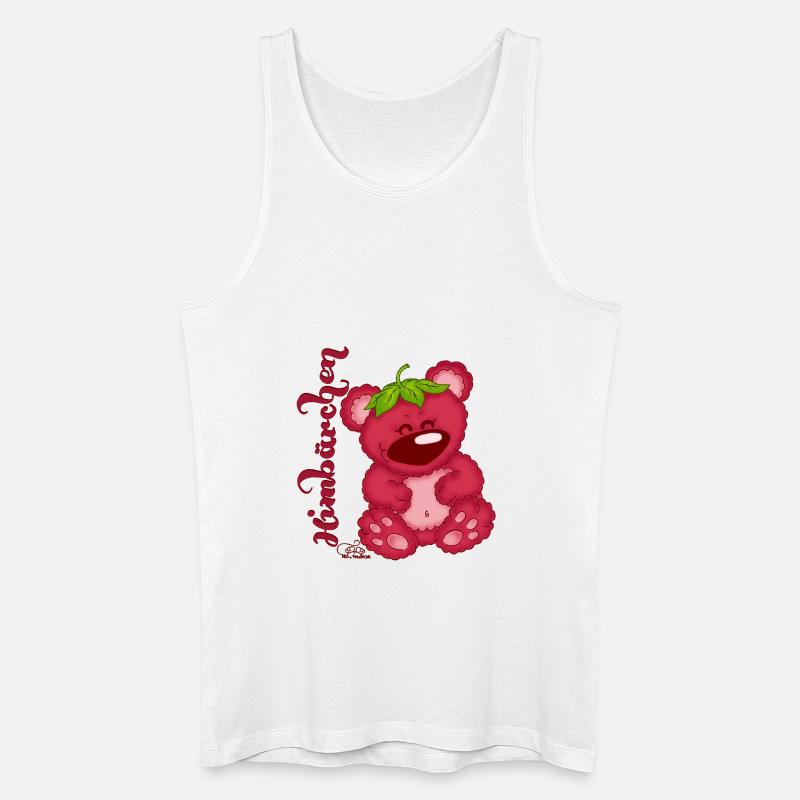 Himbärchen mit Text - Männer Bio Tank Top - Weiß