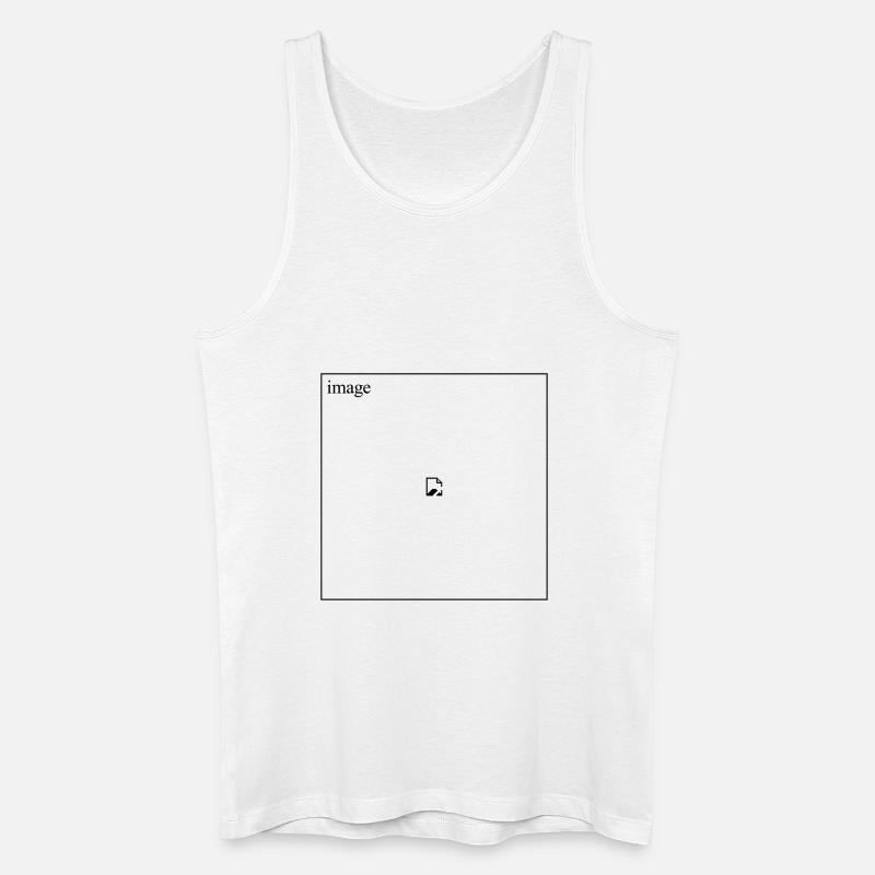 no image - Männer Bio Tank Top - Weiß