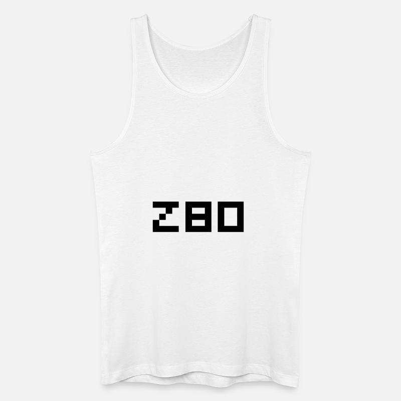 Z80 - Männer Bio Tank Top - Weiß