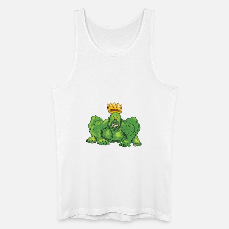 Froschkönig - Männer Bio Tank Top - Weiß