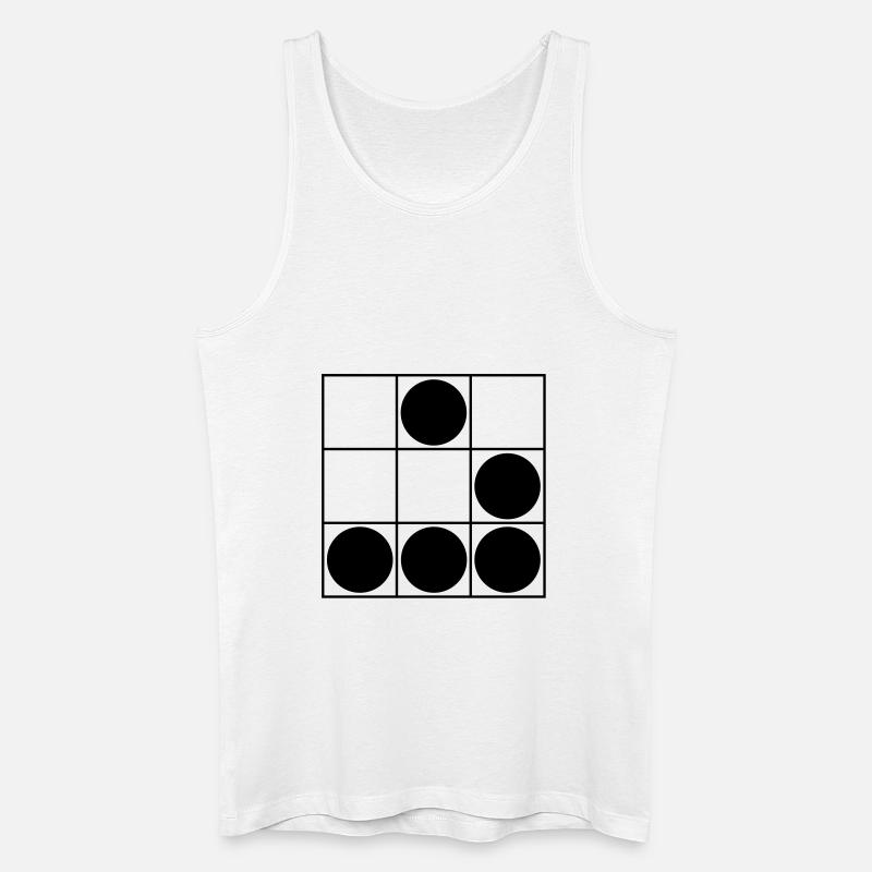 Hacker - Männer Bio Tank Top - Weiß