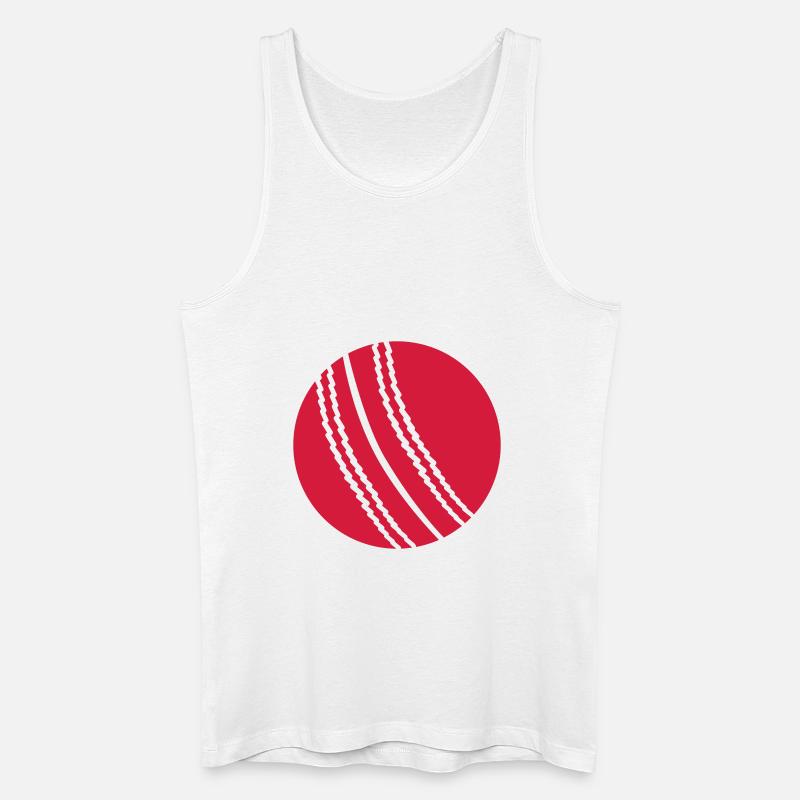 Cricket - Männer Bio Tank Top - Weiß