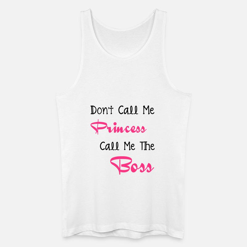 Boss - Männer Bio Tank Top - Weiß