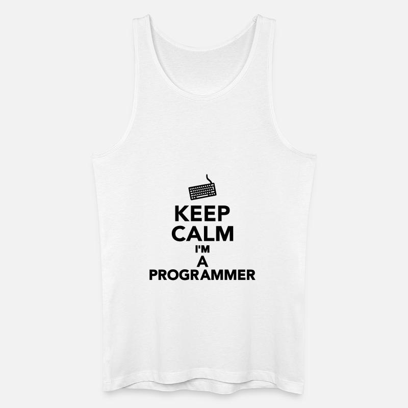 Programmierer - Männer Bio Tank Top - Weiß