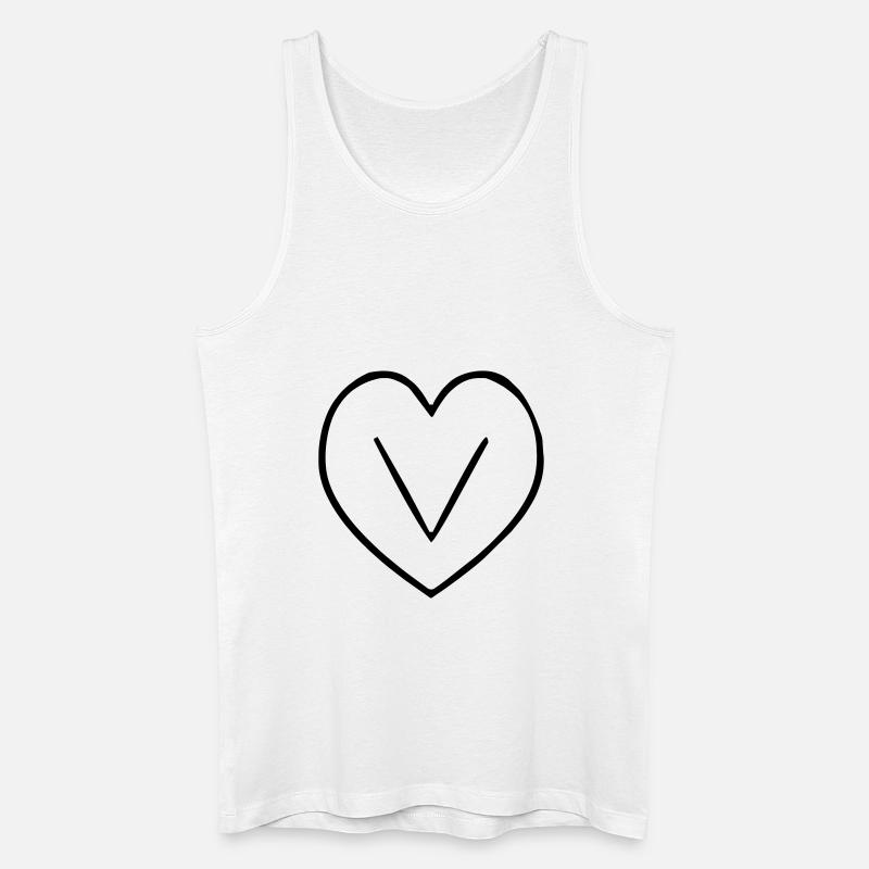 veganer - Männer Bio Tank Top - Weiß