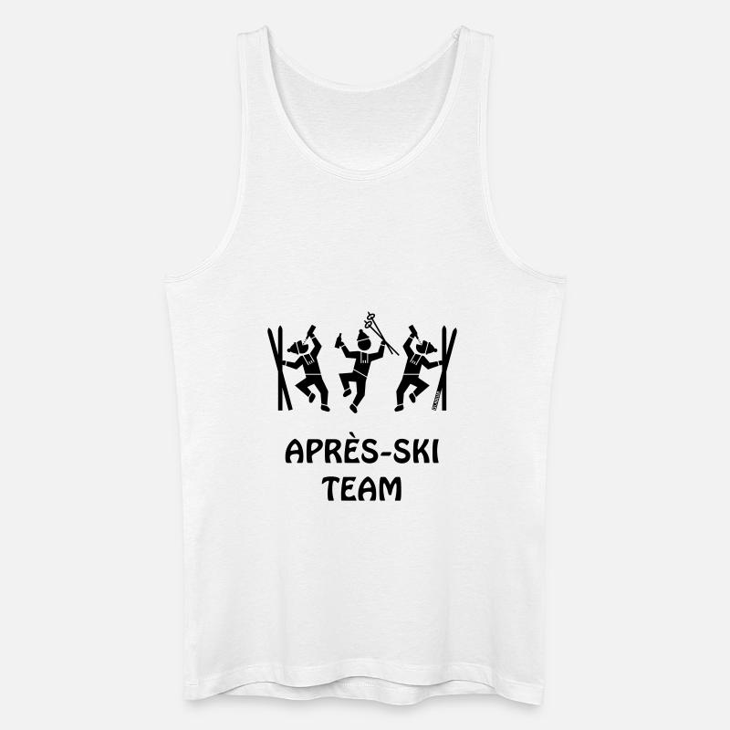 Après-Ski Team - Männer Bio Tank Top - Weiß