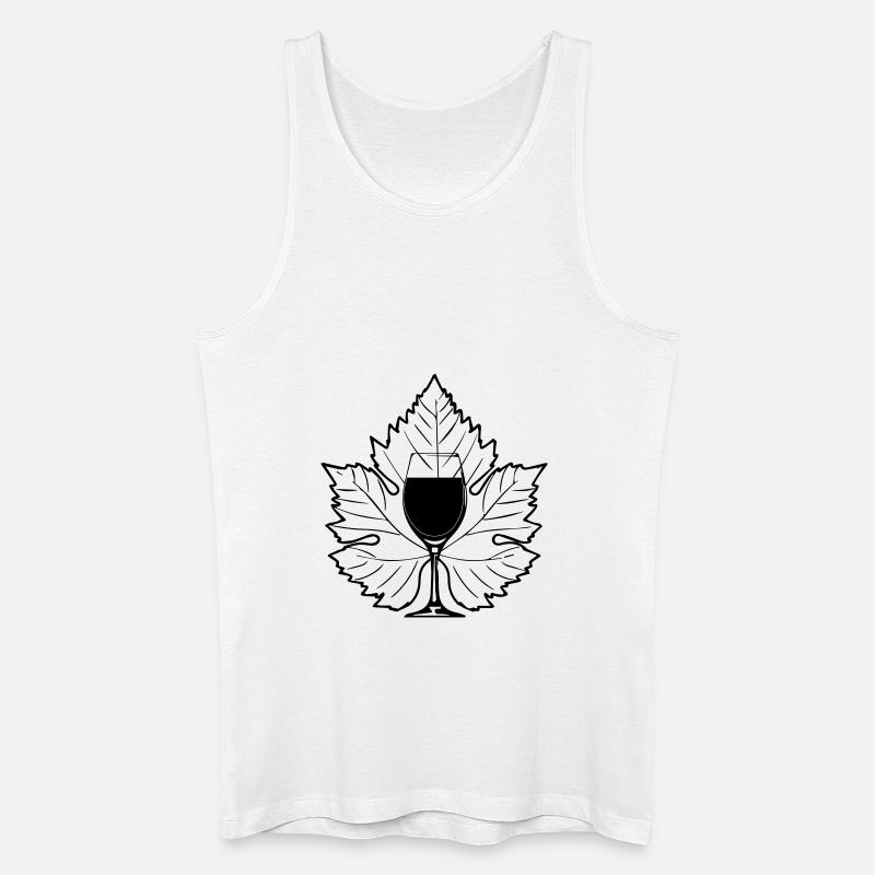 Wine grapes - Men’s Organic Tank Top - white