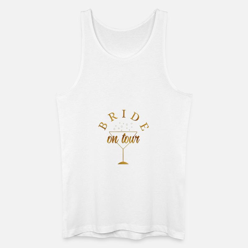 bride_on_tour_ - Männer Bio Tank Top - Weiß
