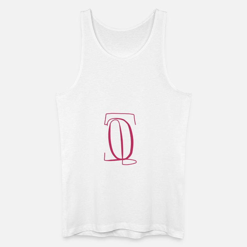 Weinroter S - Männer Bio Tank Top - Weiß