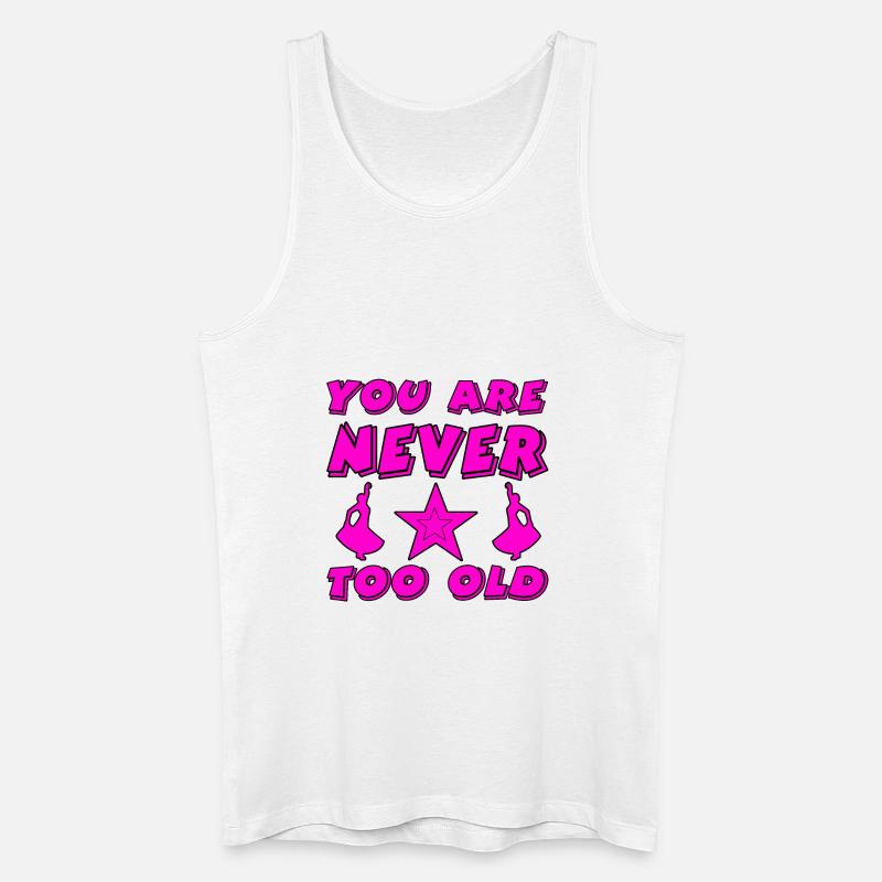 Tanzen - Männer Bio Tank Top - Weiß