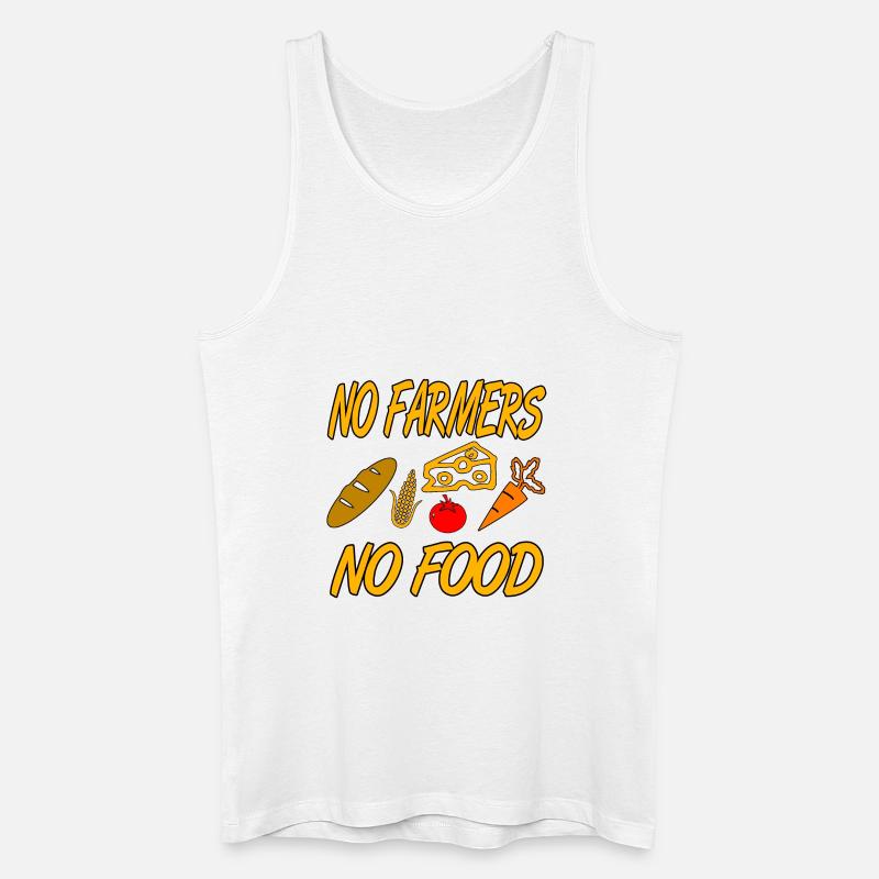 Bauer - Männer Bio Tank Top - Weiß