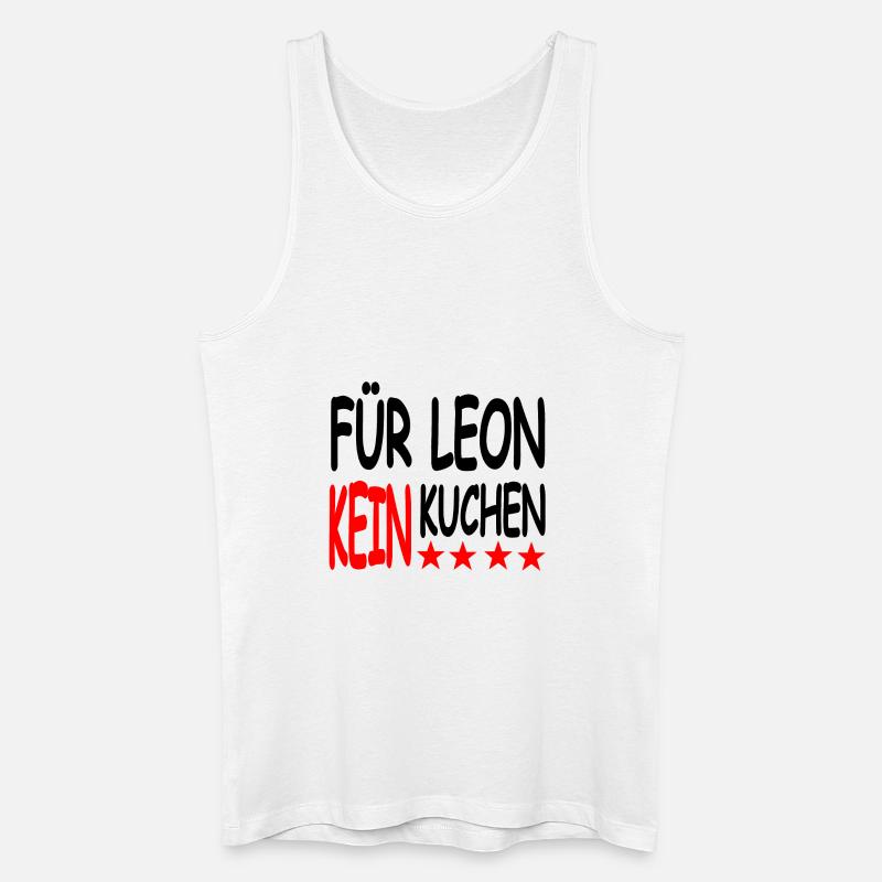 Kuchen - Männer Bio Tank Top - Weiß