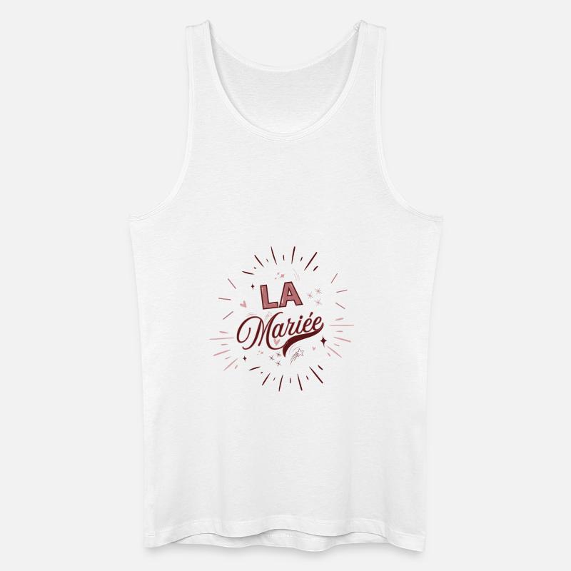 Die Braut - Männer Bio Tank Top - Weiß