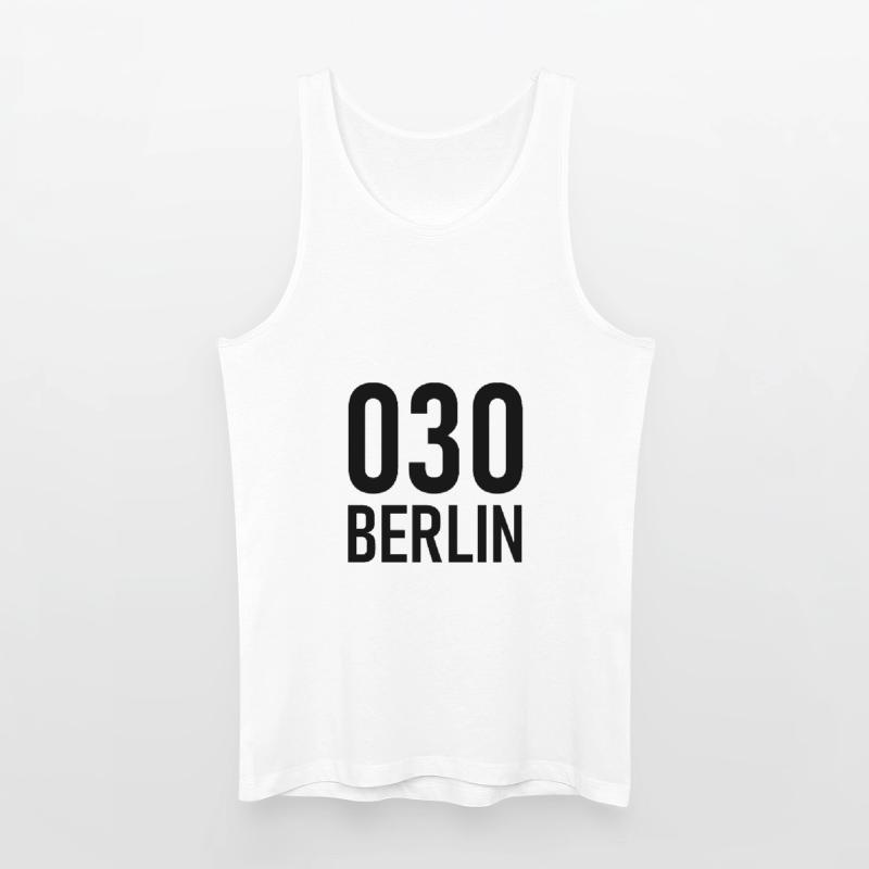 030 - Null Drei Null - Berlin - Area Code - Phone Men’s Organic Tank Top