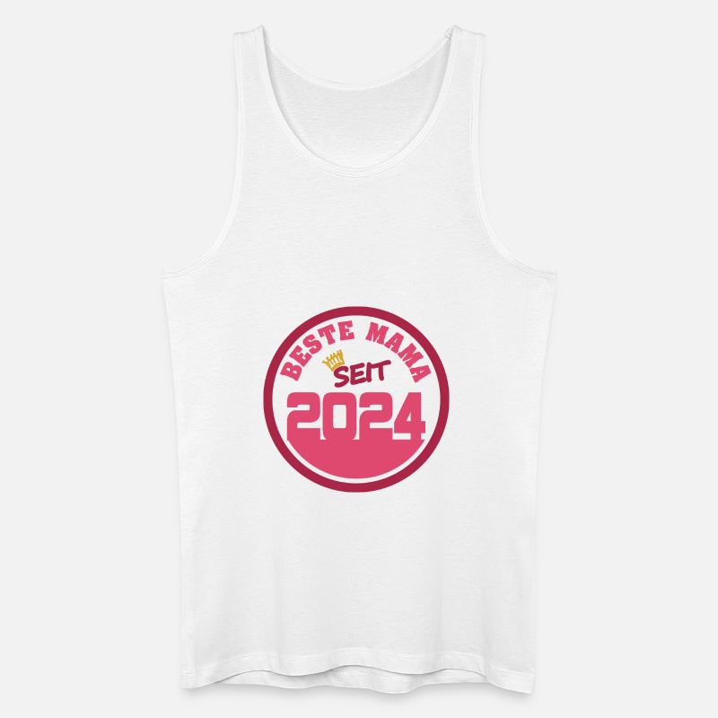 2024 - Männer Bio Tank Top - Weiß