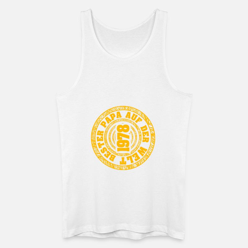 1978 - Ekologisk tanktopp herr - vit