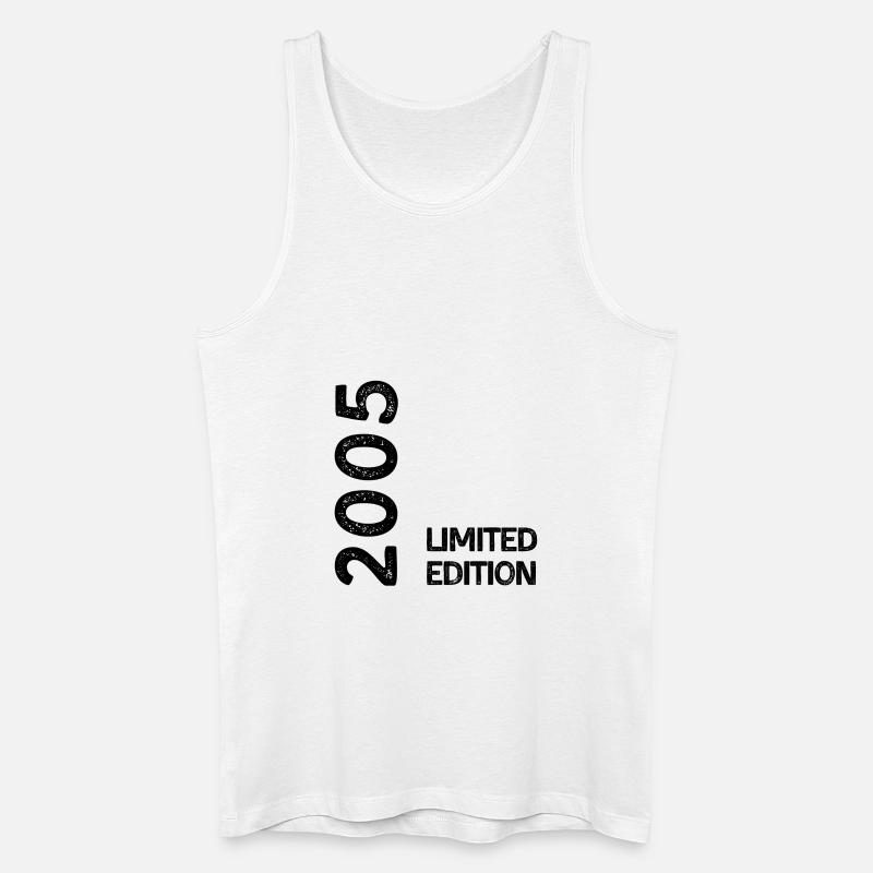 Limitierte Auflage 2005 - Männer Bio Tank Top - Weiß