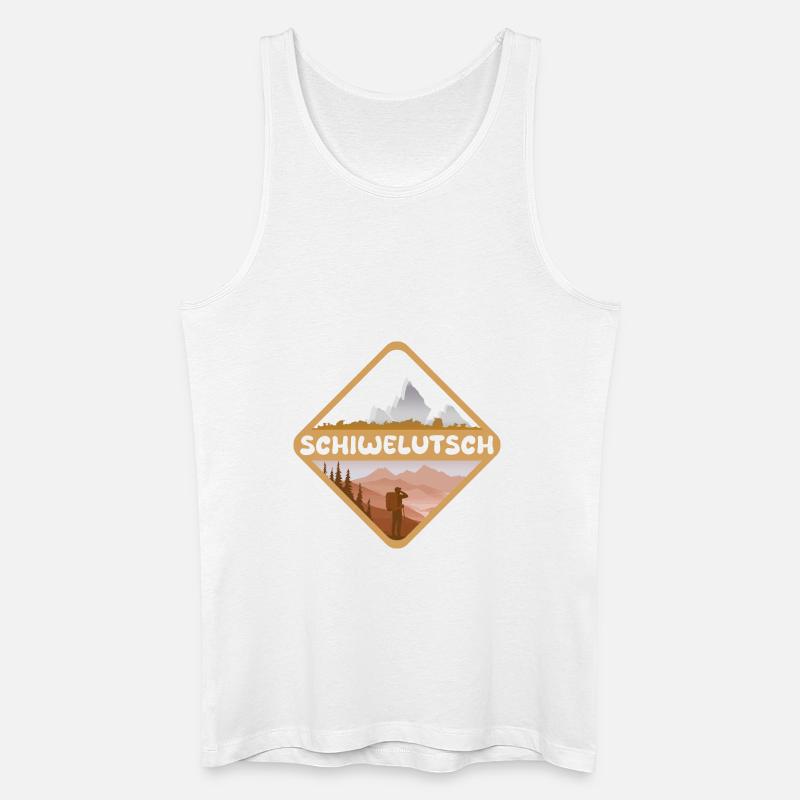 Schiwelutsch - Männer Bio Tank Top - Weiß