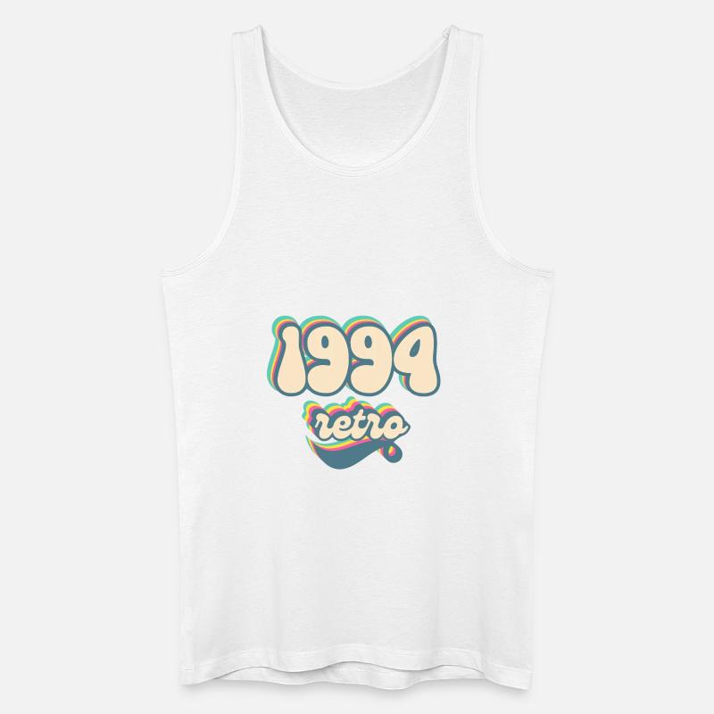 1994 Retro Geschenkidee - Männer Bio Tank Top - Weiß