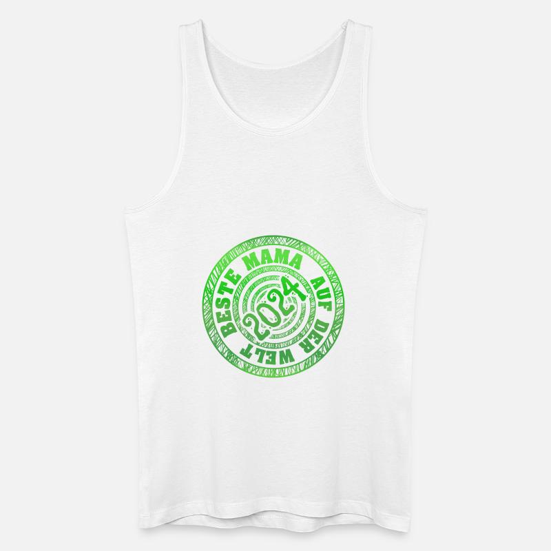 2024 - Männer Bio Tank Top - Weiß