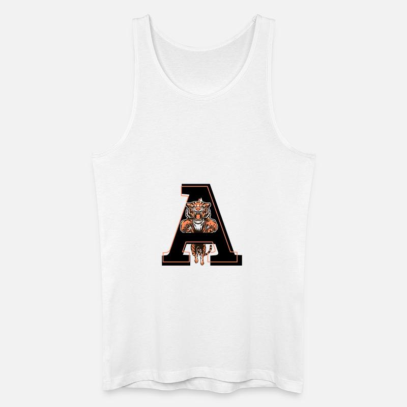 Brief an Tiger - Geschenkidee - Männer Bio Tank Top - Weiß