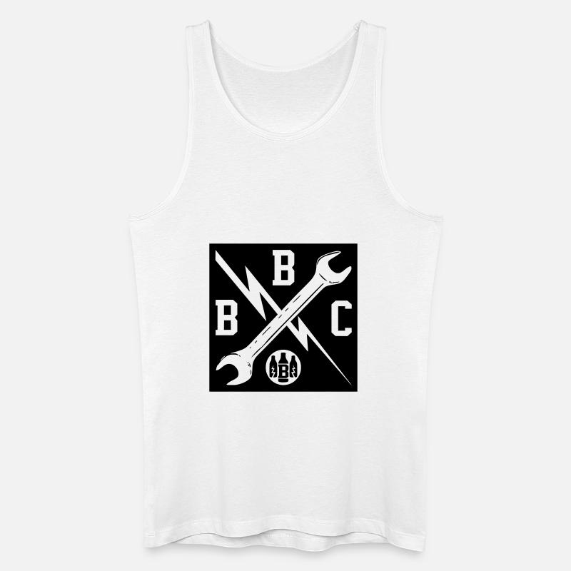 Tools - Männer Bio Tank Top - Weiß