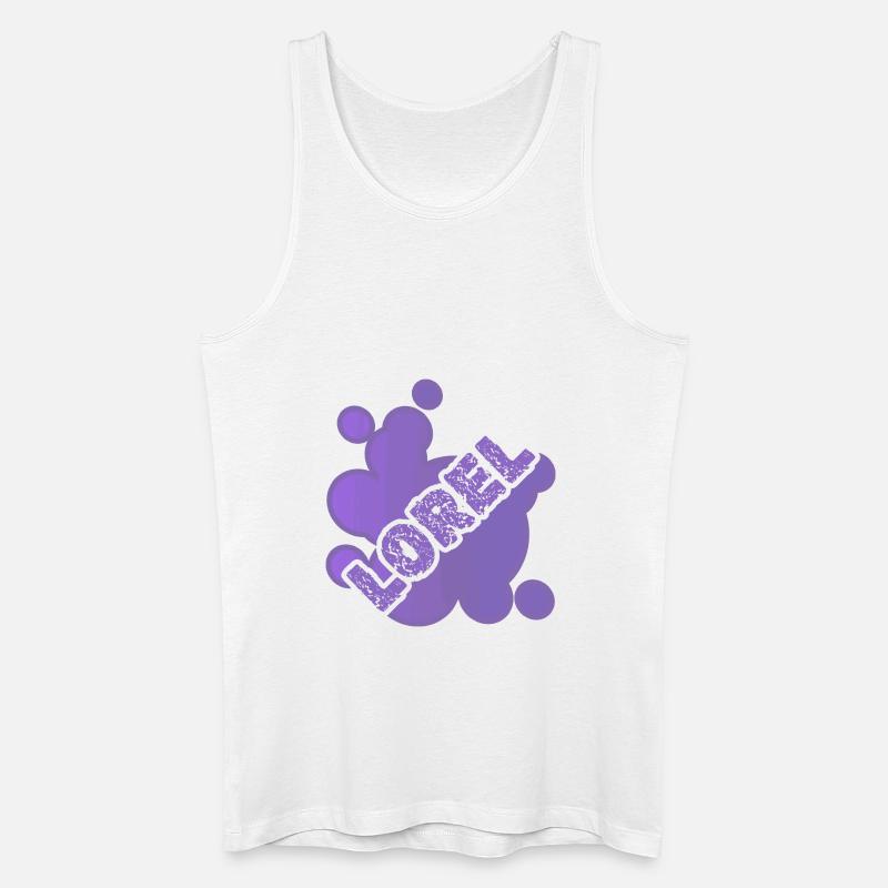 Geschenk für Lorel - Männer Bio Tank Top - Weiß