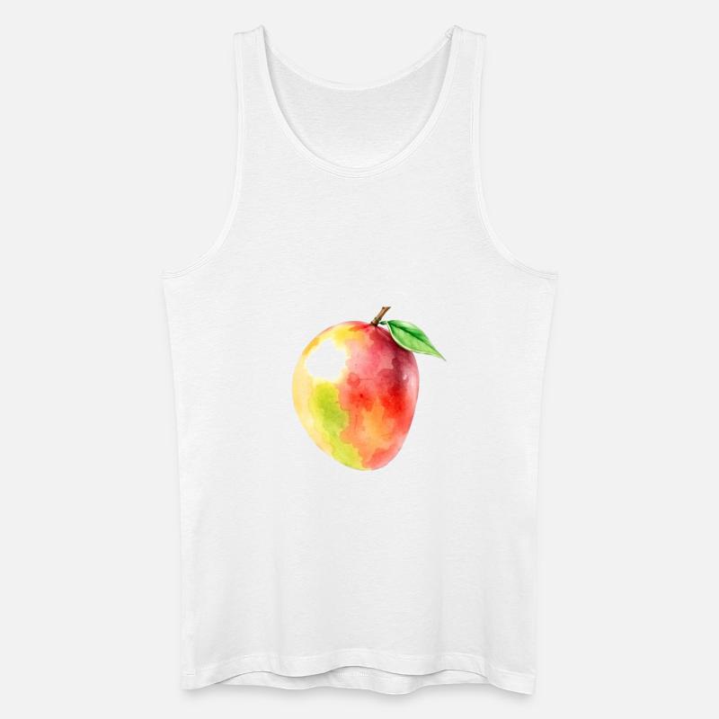 Mango - Männer Bio Tank Top - Weiß