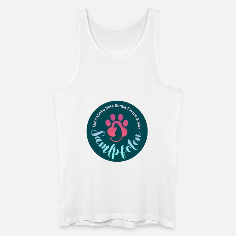 1000039963 - Männer Bio Tank Top - Weiß