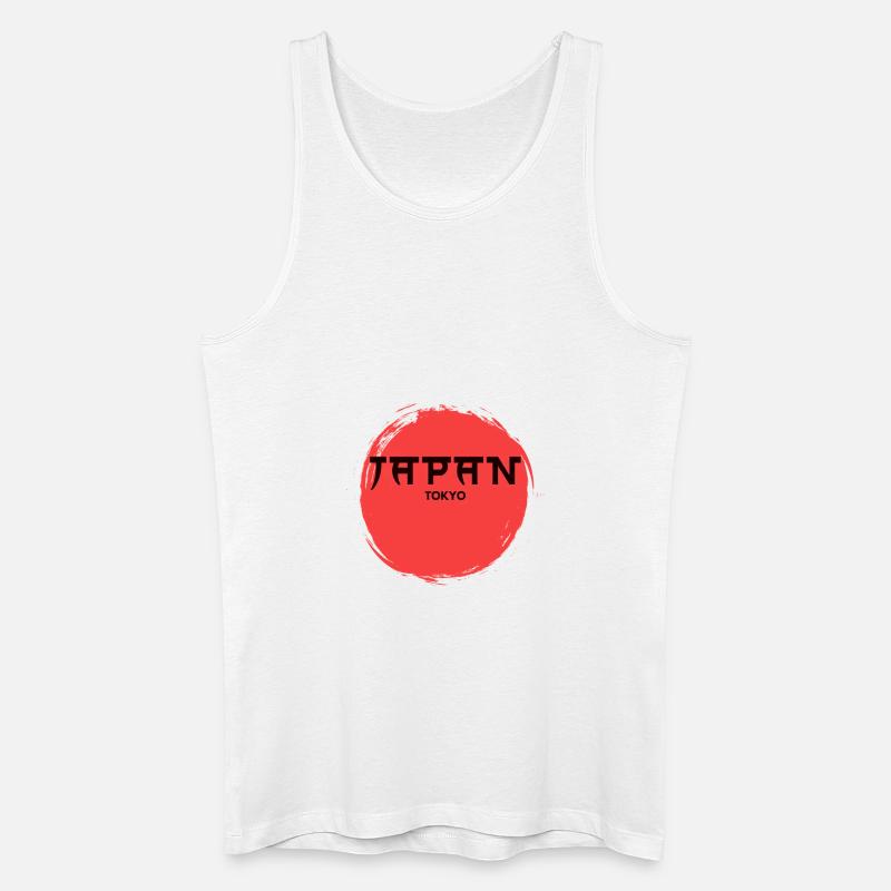 JPN - Männer Bio Tank Top - Weiß
