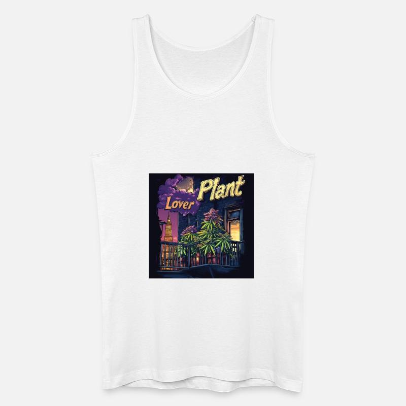 Canabis lover NYC - Männer Bio Tank Top - Weiß