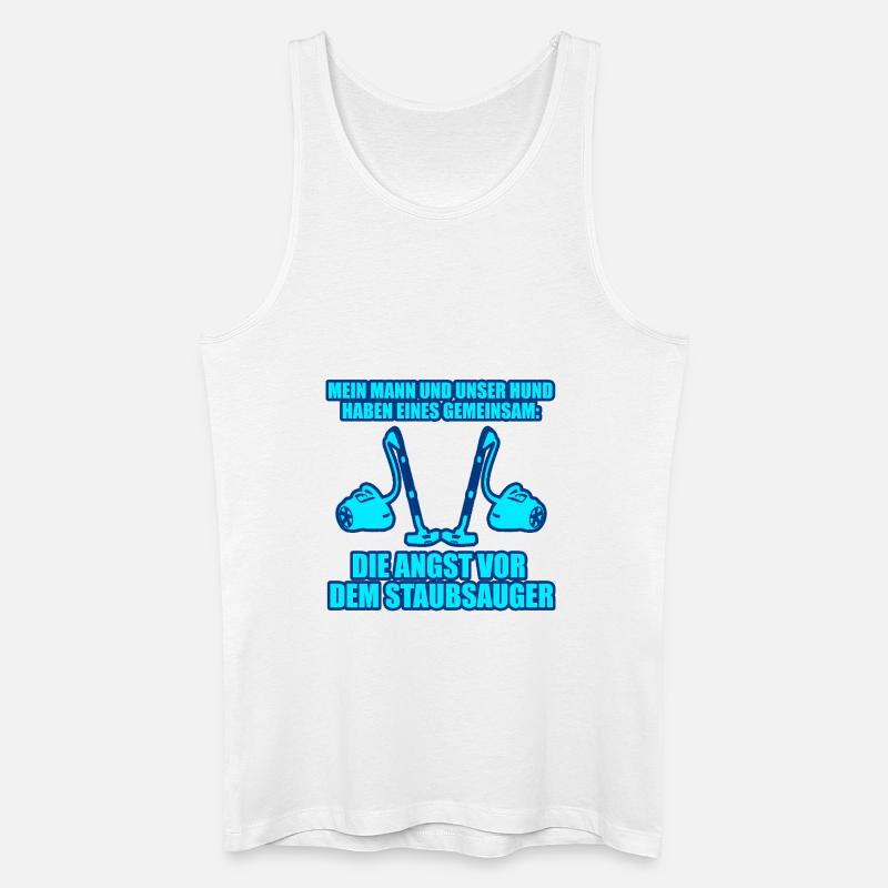 19 - Männer Bio Tank Top - Weiß