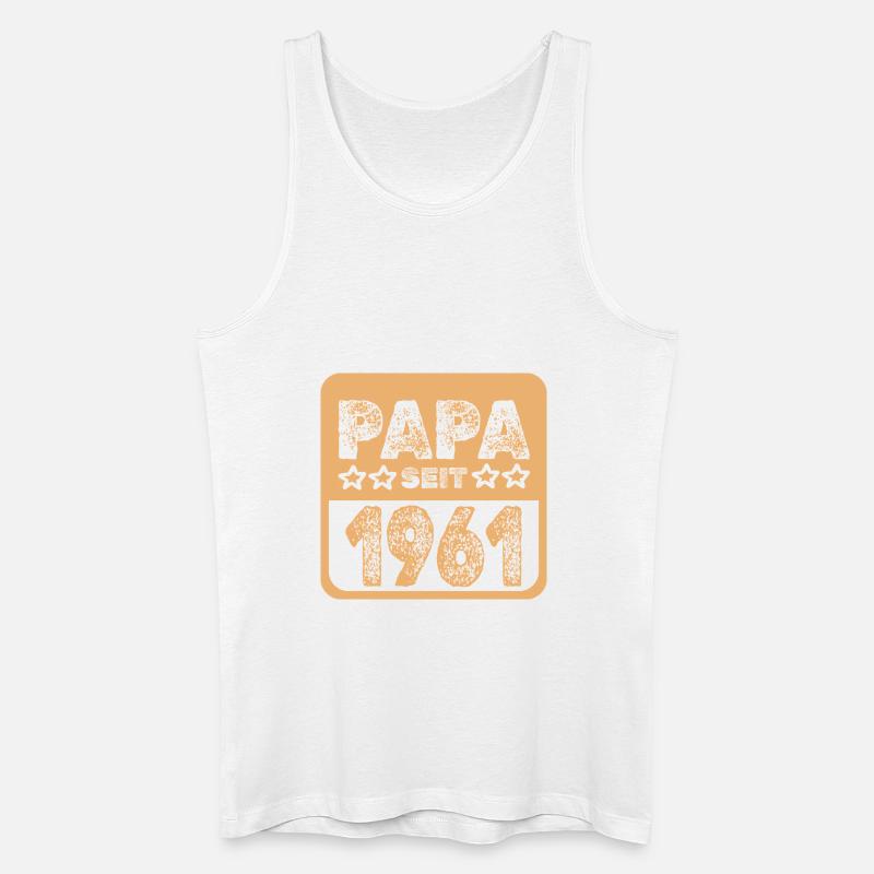 1961 - Männer Bio Tank Top - Weiß