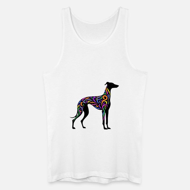 Rainbow Galgo - 20250605 - Männer Bio Tank Top - Weiß