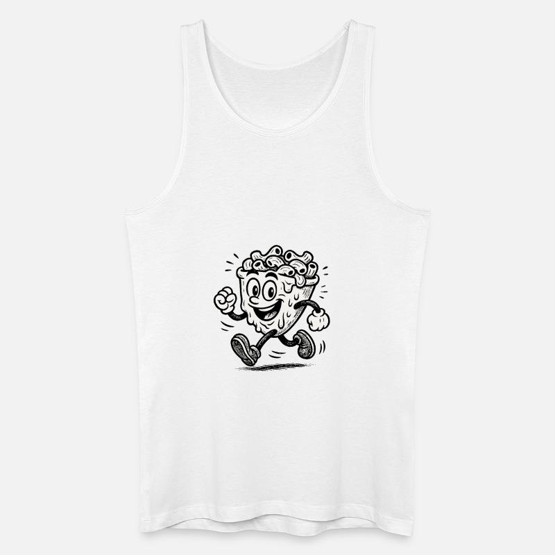 mac n cheese - Männer Bio Tank Top - Weiß