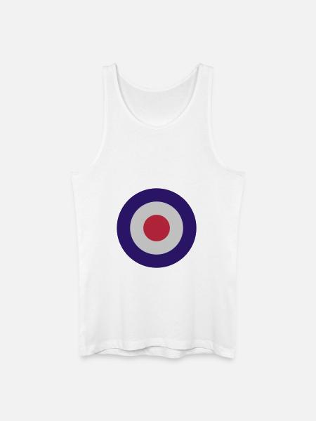 Cible de mod - Débardeur bio Homme - blanc