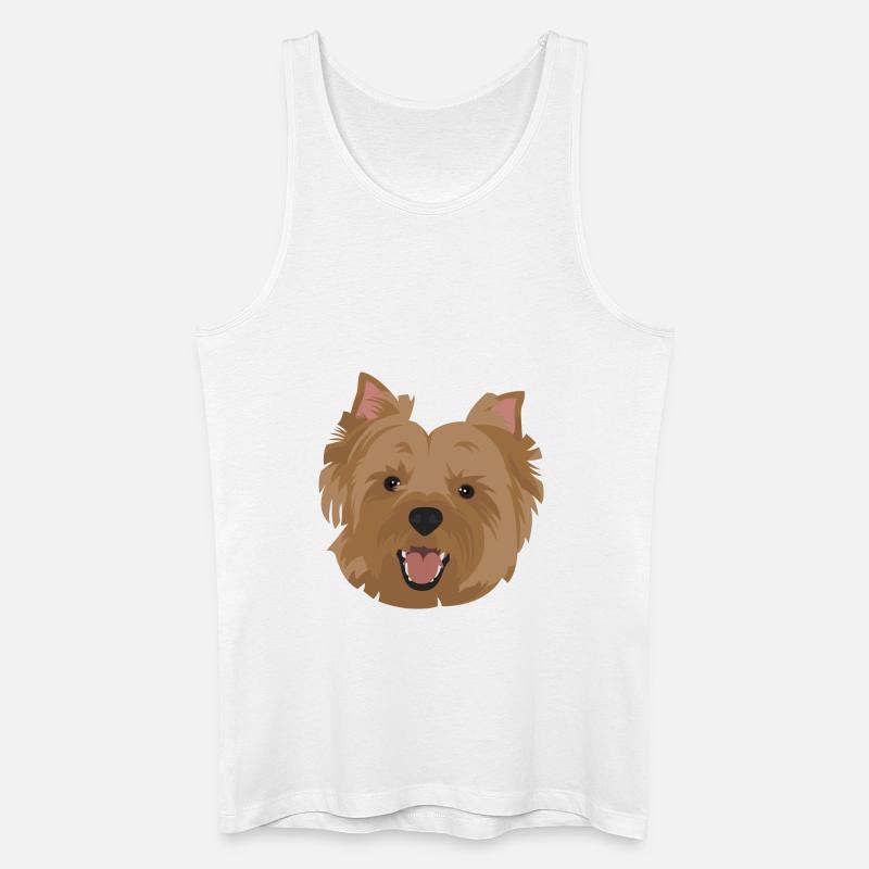 Yorkshire - Männer Bio Tank Top - Weiß