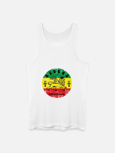 Reggae eu - Men’s Organic Tank Top - white