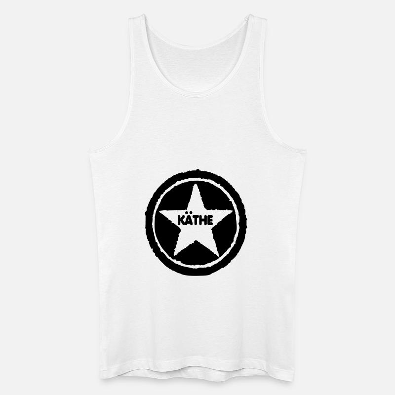 Käthe - Männer Bio Tank Top - Weiß